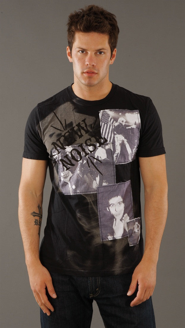 Salvage New Noise Tee in Graphite