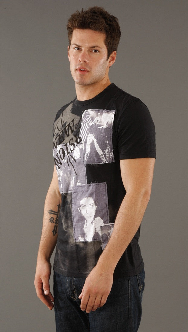 Salvage New Noise Tee in Graphite