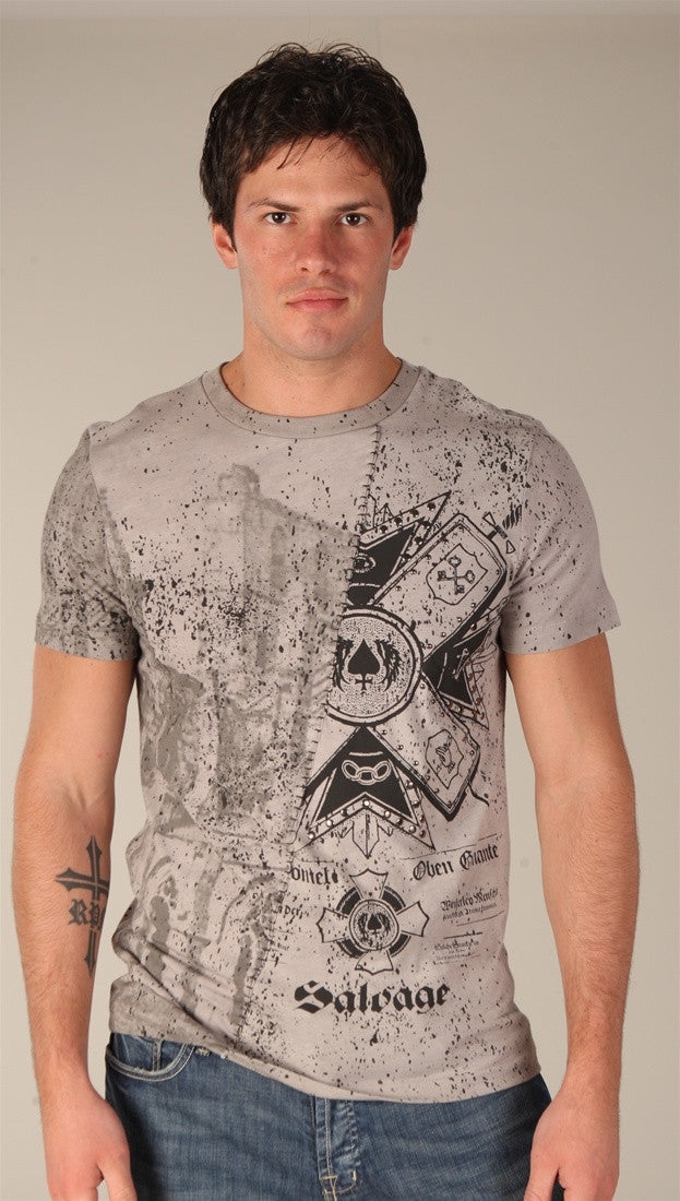 Salvage Split Image Tee