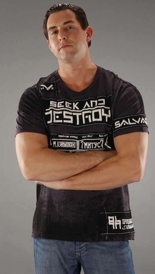 Salvage Venom Tee in Purple