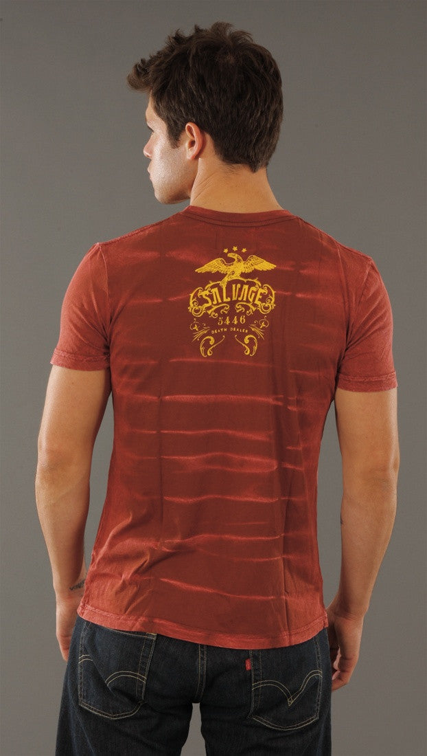Salvage Higinia Tee in Red