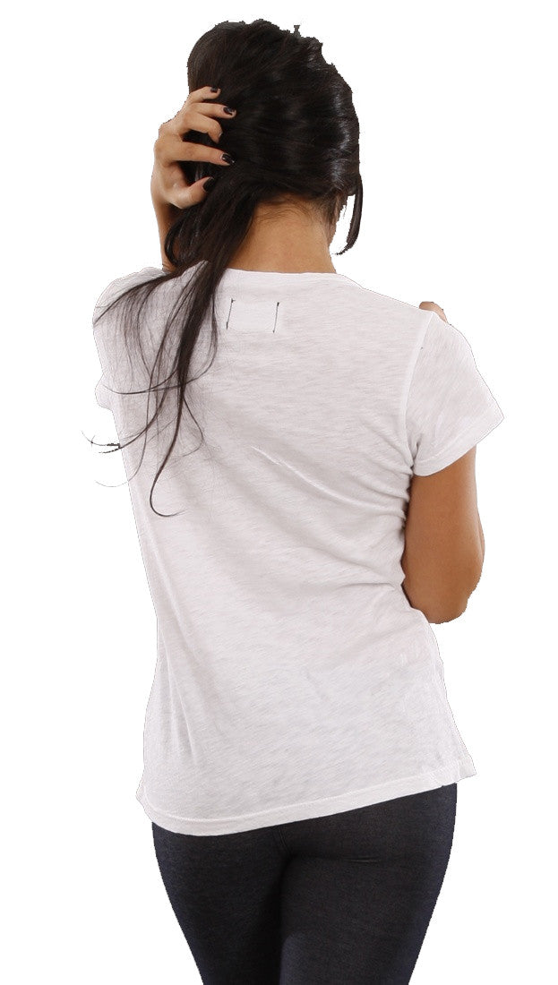 Sauce Edamame Tee in White