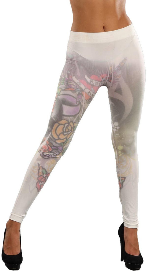 Thorn Guarden Tattooed Sublimation Leggings