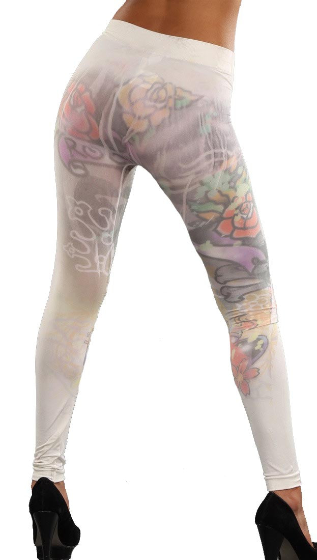 Thorn Guarden Tattooed Sublimation Leggings