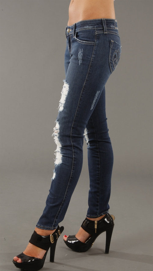Siwy Denim Hannah Slim Crop Jeans in Bluestorm