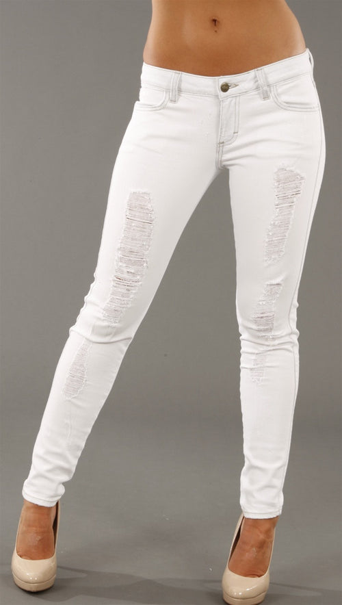 Siwy Denim Hannah Slim Jeans in Snowstorm