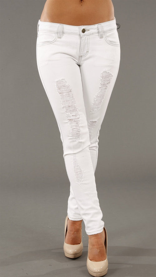 Siwy Denim Hannah Slim Jeans in Snowstorm