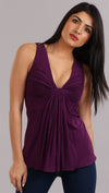 Sky Dalene Top in Grape