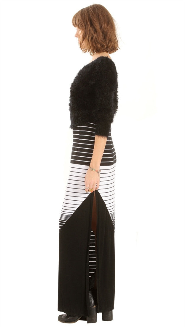 Sugar Lips Side Swept Maxi Skirt