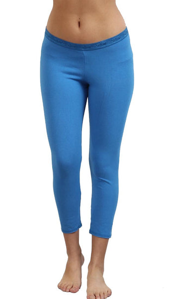 Modal Crop Legging in True Blue by So Low @ Apparel Addiction – ShopAA