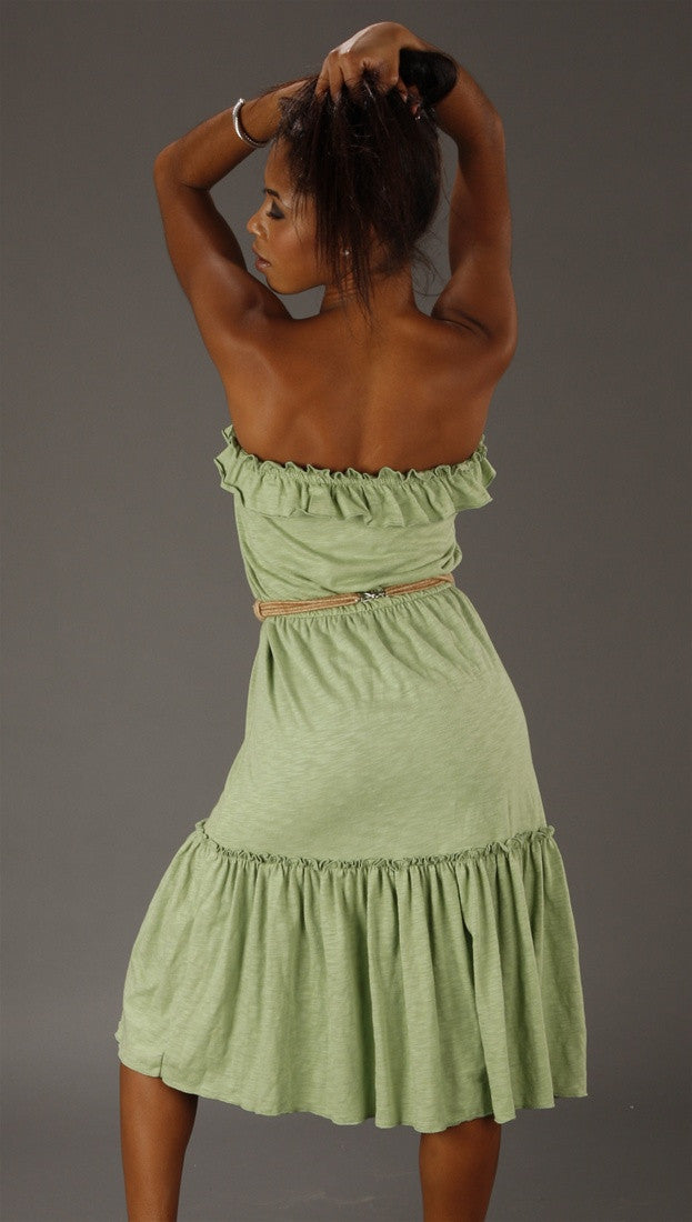 Sweetees Cinnamon Dress Green