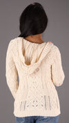 Sweet Romeo V-Neck Sweater in Natural