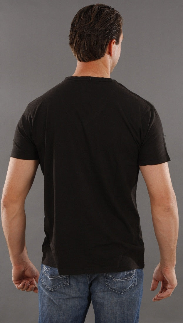 Threads 4 Thought Dogtag Tee in Black