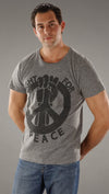 Threads 4 Thought Fight For Peace Tee in Gray