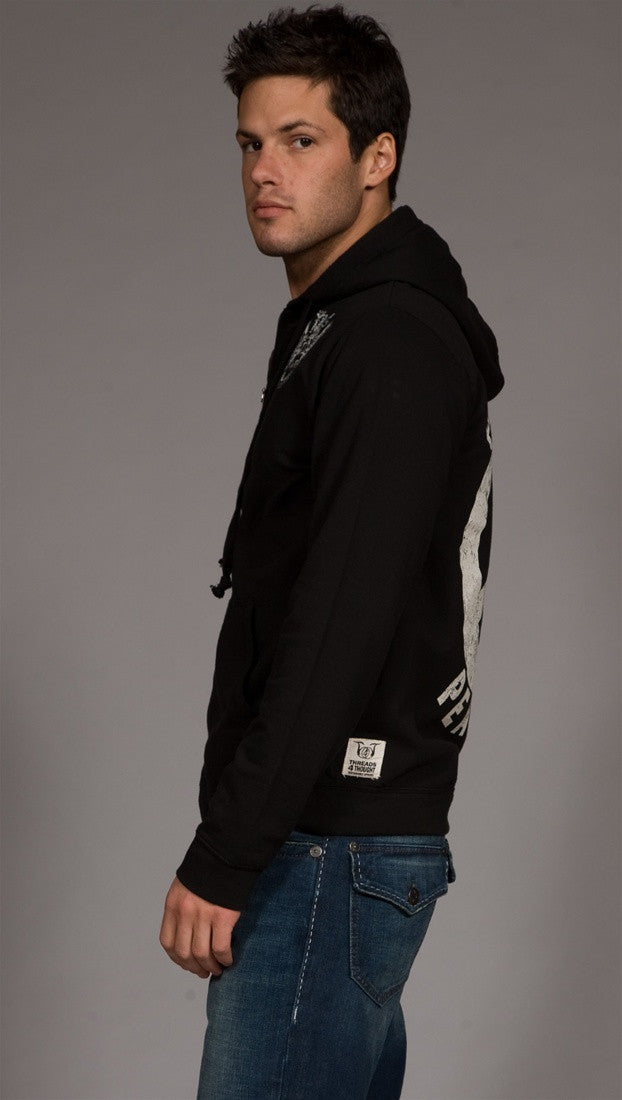 Threads 4 Thought Men's Fight for Peace Hoodie