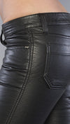 Tripp NYC The Deville Pleather Pant in Black