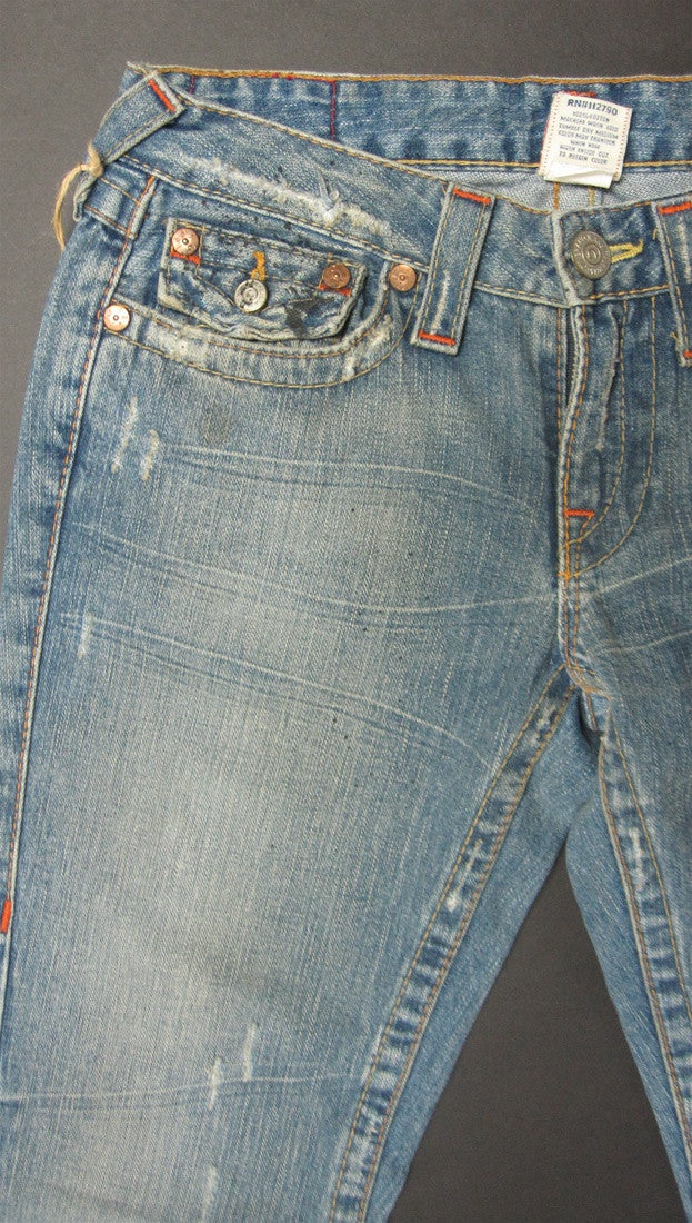 True Religion Joey Rigid in Gold Wash