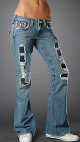 True Religion Joey Berkeley w/ Mock Back Pockets