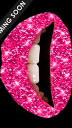 Violent Lips Glitteratti Lip Tattoo in Pink