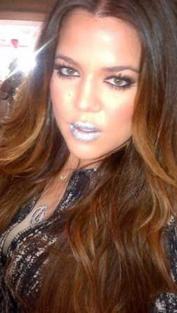 Violent Lips Glitteratti Lip Tattoo in Silver