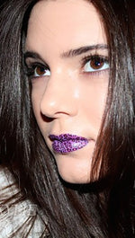 Kendall Jenner Purple Leopard Lip Tattoo from Violent Lips
