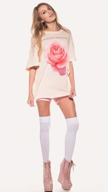 Wildfox Couture Tres Rose Favorite T in Dionne