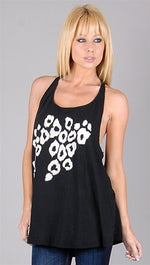 Wildfox Couture Wild Leopard Racer Dress in Black