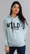 Wildfox Couture Wild Thing Oversize Hoodie in Acid Wash
