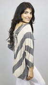 Woodleigh Sweater Drape Back Tie Top
