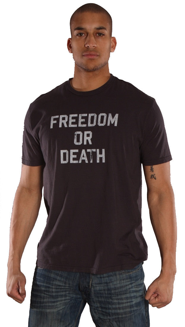 Worn Free Mens Lester Bangs Freedom or Death Tee