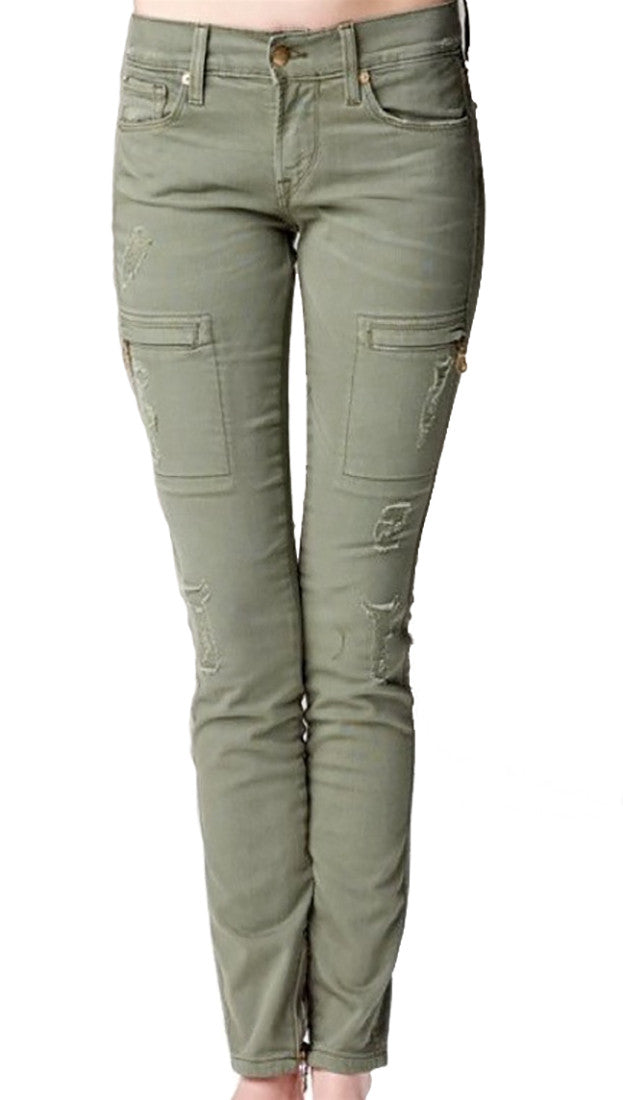 Work Custom Panther Cargo Pants in Olive Oil