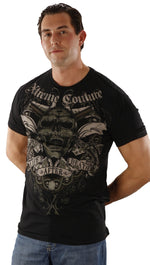 Xtreme Couture Mens Life After Death Tee Shirt Black 