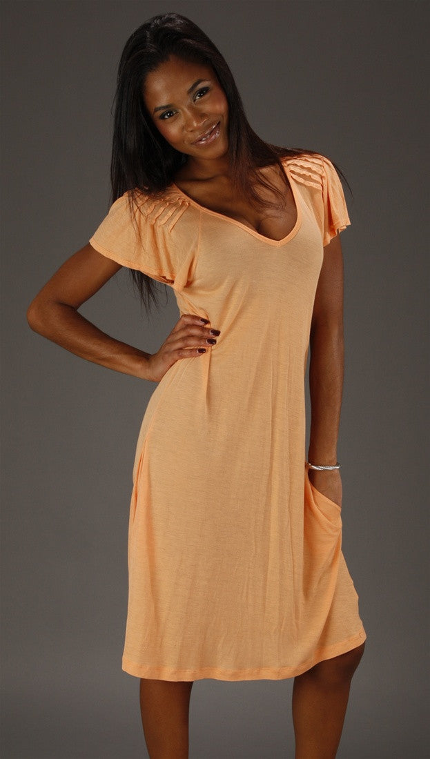 Young Fabulous & Broke Karen Dress in Sorbet
