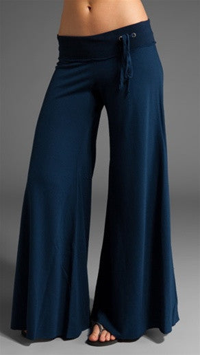 Young Fabulous & Broke Wide Leg Pant in Midnight