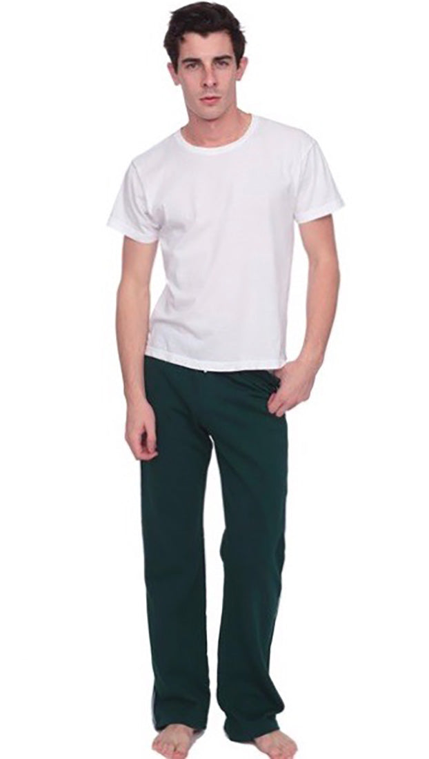 Kinkate White Lined Sweat Pants