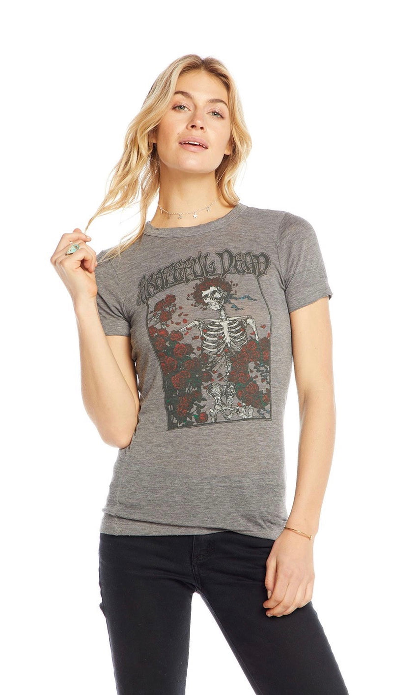 People of Leisure Grateful Dead Recycled Long Sleeve Gray / S