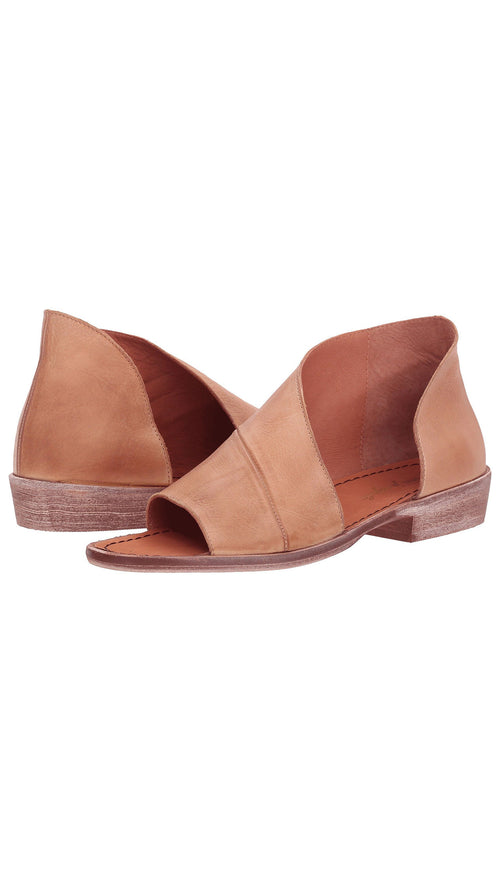 Free People Mont Blanc Sandal Natural Leather Slip On Shoes | ShopAA