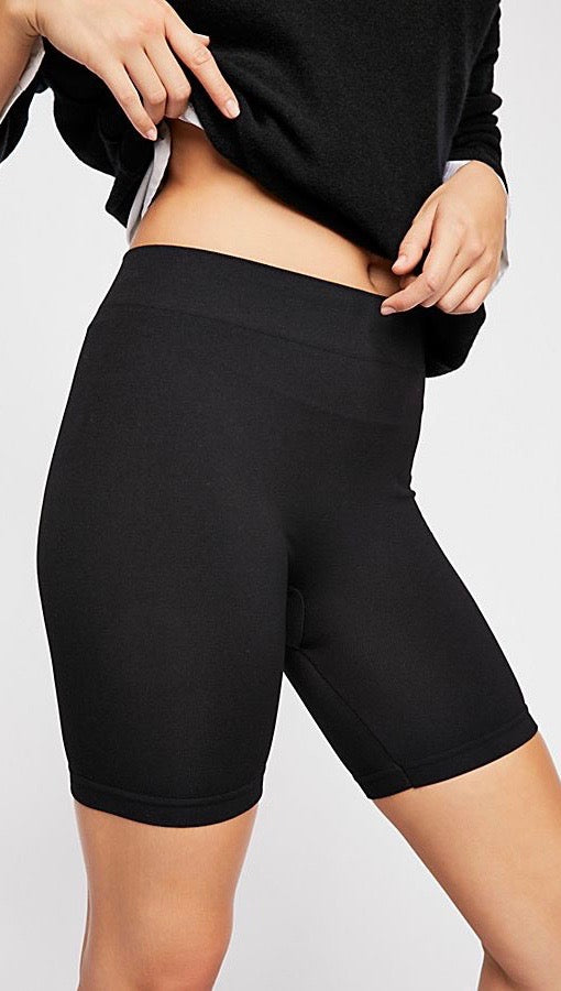 Seamless rib bike short free deals people