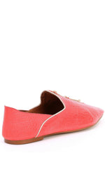 Free People St. Lucia Flats Red Leather Shoes
