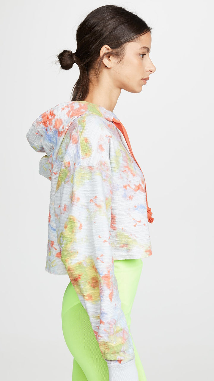 Free People Thinkin About You Tie Dye Hoodie Sky Combo | ShopAA
