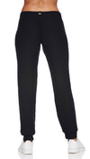 Beach Bunny Swimwear Josie Jogger Black Lounge Skinny Pants | ShopAA