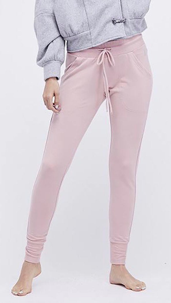 Free People Free People Sunny Skinny Sweats Pants Pink | ShopAA